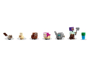 LEGO 21253 Minecraft Rezerwat zwierząt