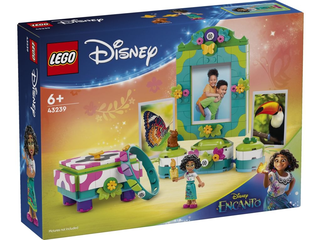 LEGO 43239 Disney Ramka na zdjęcia i szkatułka Mirabel