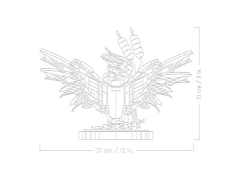 LEGO 10331 Icons Zimorodek
