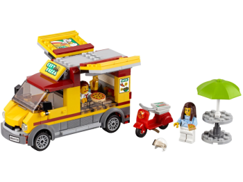  LEGO City 60150 Foodtruck z pizzą