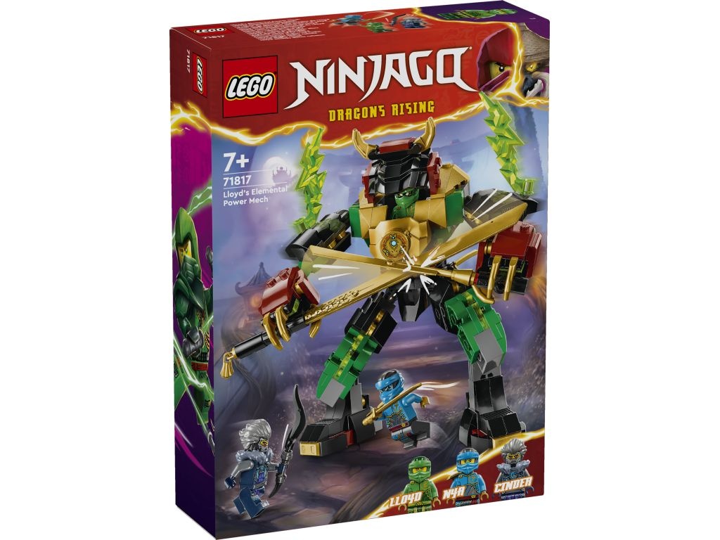 LEGO 71817 Ninjago Mech mocy żywiołu Lloyda