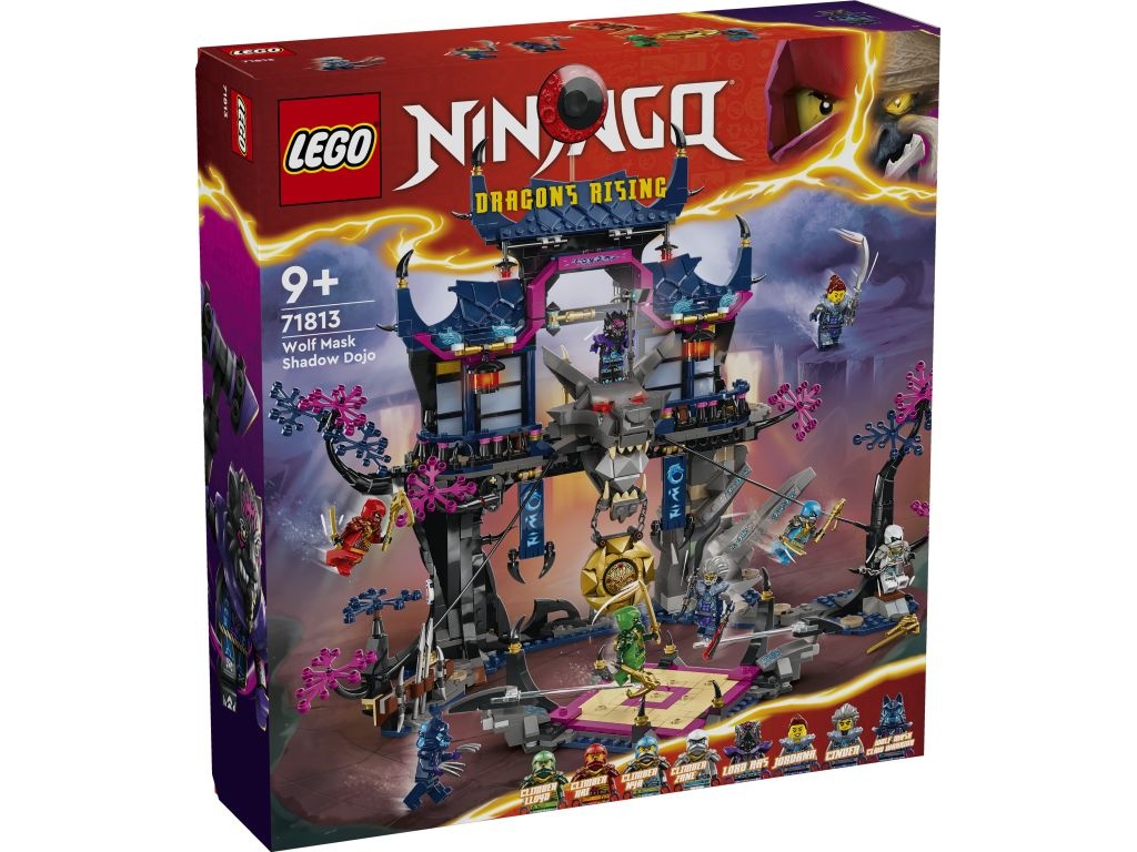 LEGO 71813 Ninjago Dojo cienia Wilczej Maski