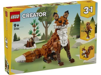 LEGO 31154 Creator Leśne zwierzęta: Czerwony lis