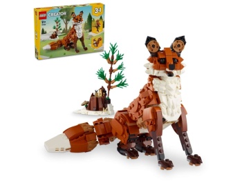 LEGO 31154 Creator Leśne zwierzęta: Czerwony lis