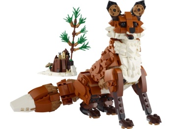 LEGO 31154 Creator Leśne zwierzęta: Czerwony lis