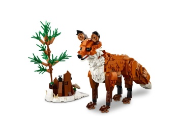 LEGO 31154 Creator Leśne zwierzęta: Czerwony lis