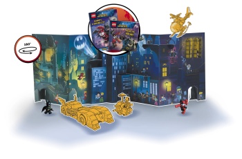 LEGO ZALB6450 Super Heroes Batman kontra Harley