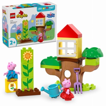 LEGO 10431 DUPLO Peppa Pig Ogród i domek na drzewie Peppy