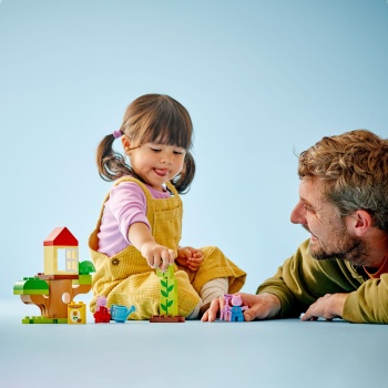 LEGO 10431 DUPLO Peppa Pig Ogród i domek na drzewie Peppy