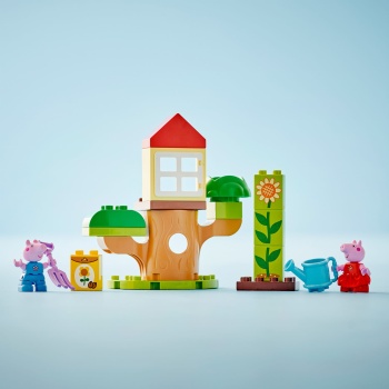 LEGO 10431 DUPLO Peppa Pig Ogród i domek na drzewie Peppy