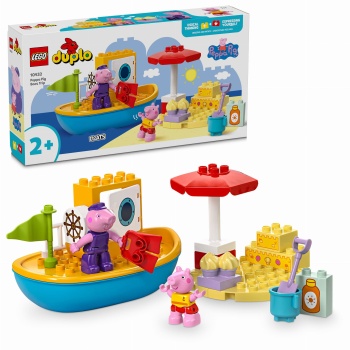 LEGO 10432 DUPLO Peppa Pig Peppa i rejs łodzią