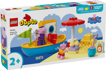 LEGO 10432 DUPLO Peppa Pig Peppa i rejs łodzią