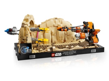 LEGO 75380 Star Wars Diorama: Wyścig ścigaczy w Mos Espa