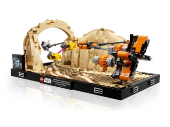 LEGO 75380 Star Wars Diorama: Wyścig ścigaczy w Mos Espa