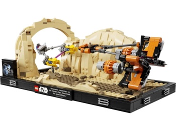 LEGO 75380 Star Wars Diorama: Wyścig ścigaczy w Mos Espa