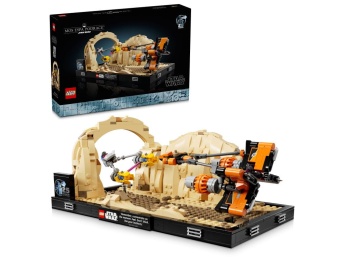 LEGO 75380 Star Wars Diorama: Wyścig ścigaczy w Mos Espa