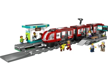 LEGO 60423 City Tramwaj miejski ze stacją