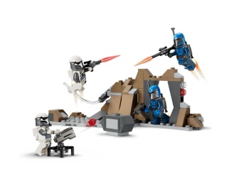 LEGO 75373 Star Wars Zasadzka na Mandalorze™ — zestaw bitewny