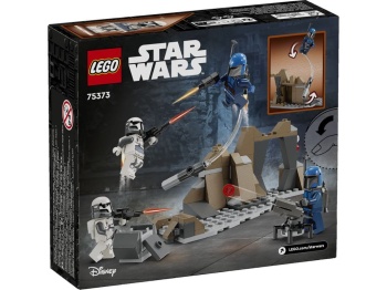 LEGO 75373 Star Wars Zasadzka na Mandalorze™ — zestaw bitewny
