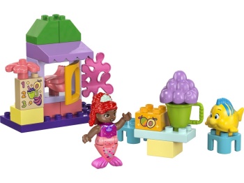 LEGO 10420 DUPLO Disney Stoisko kawowe Arielki i Florka