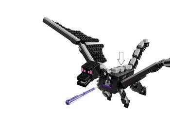 LEGO 21264 Minecraft Smok Kresu i statek Kresu