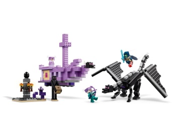 LEGO 21264 Minecraft Smok Kresu i statek Kresu
