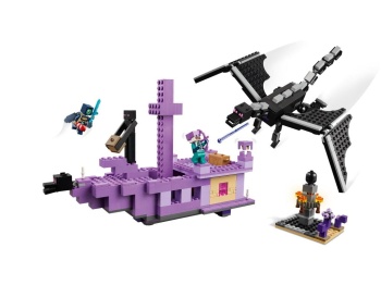 LEGO 21264 Minecraft Smok Kresu i statek Kresu