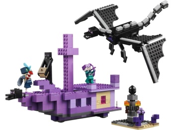 LEGO 21264 Minecraft Smok Kresu i statek Kresu
