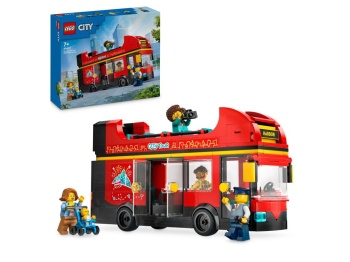 LEGO 60407 City Czerwony, piętrowy autokar