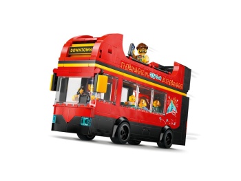 LEGO 60407 City Czerwony, piętrowy autokar