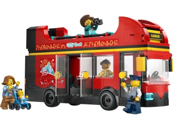 LEGO 60407 City Czerwony, piętrowy autokar