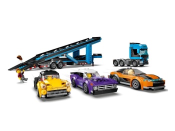 LEGO 60408 City Laweta z samochodami sportowymi
