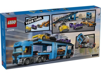 LEGO 60408 City Laweta z samochodami sportowymi