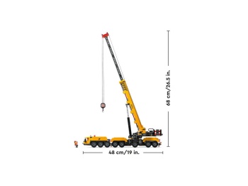 LEGO 60409 City Żółty ruchomy żuraw