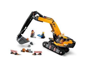 LEGO 60420 City Żółta koparka
