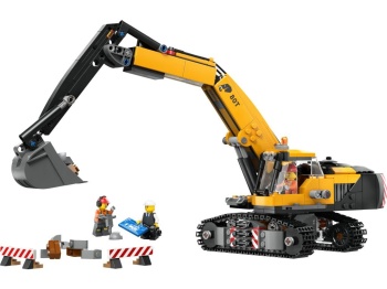 LEGO 60420 City Żółta koparka