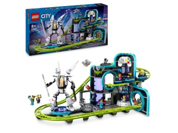 LEGO 60421 City Park Świat Robotów z rollercoasterem