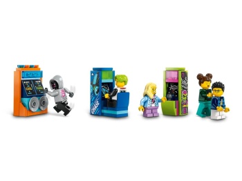 LEGO 60421 City Park Świat Robotów z rollercoasterem