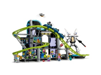 LEGO 60421 City Park Świat Robotów z rollercoasterem
