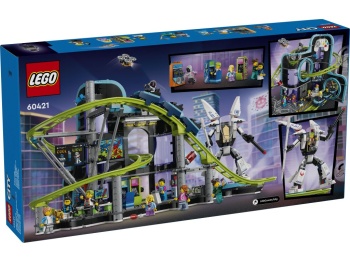 LEGO 60421 City Park Świat Robotów z rollercoasterem