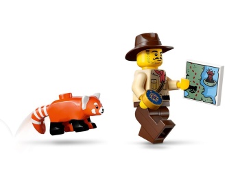 LEGO 60424 City Quad badacza dżungli z pandą czerwoną