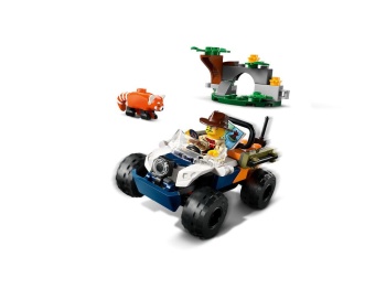 LEGO 60424 City Quad badacza dżungli z pandą czerwoną