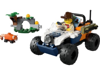 LEGO 60424 City Quad badacza dżungli z pandą czerwoną