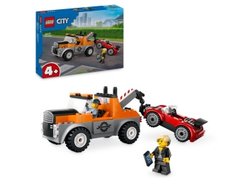 LEGO 60435 City Samochód pomocy drogowej i naprawa sportowego auta
