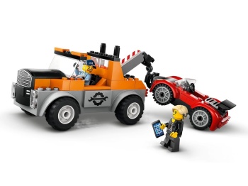 LEGO 60435 City Samochód pomocy drogowej i naprawa sportowego auta