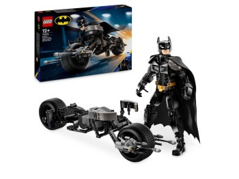 LEGO 76273 Super Heroes Figurka Batmana™ do zbudowania i batcykl