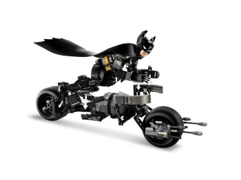 LEGO 76273 Super Heroes Figurka Batmana™ do zbudowania i batcykl
