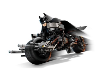 LEGO 76273 Super Heroes Figurka Batmana™ do zbudowania i batcykl