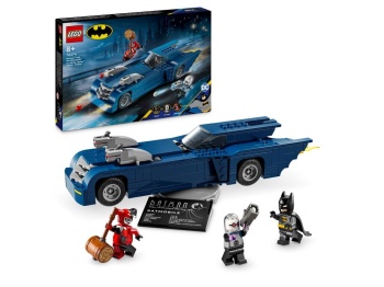 LEGO 76274 Super Heroes Batman™ z batmobilem kontra Harley Quinn™ i Mr. Freeze™