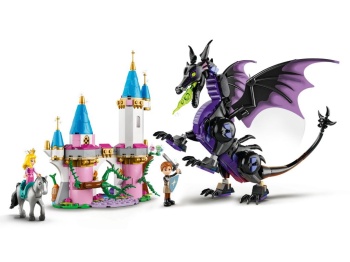LEGO 43240 Disney Princess Diabolina jako smok